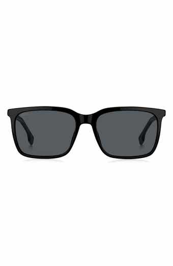 BOSS 57mm Rectangular Sunglasses