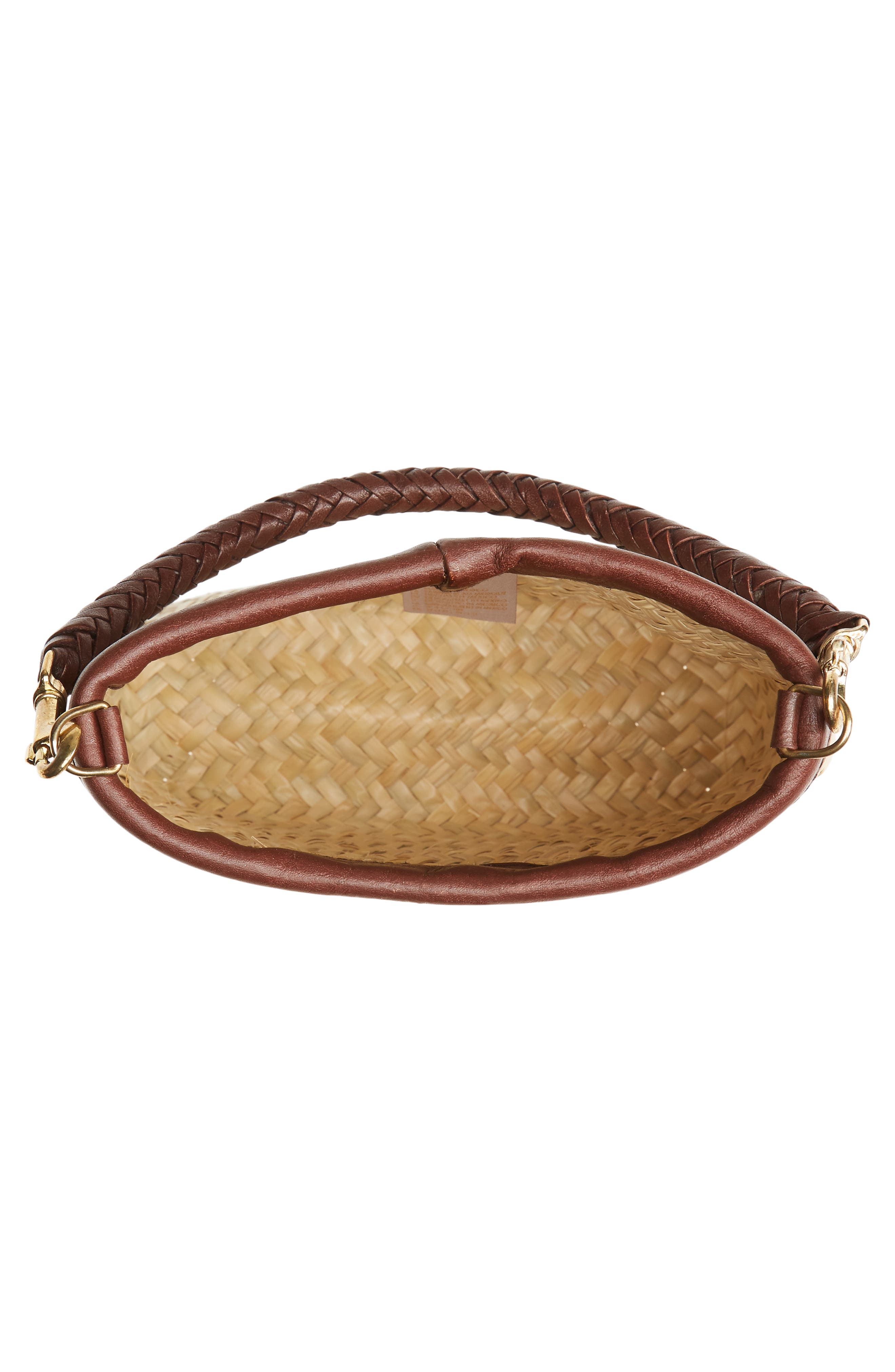 Brixton Layla Woven Top Handle Bag, Alternate, color, 