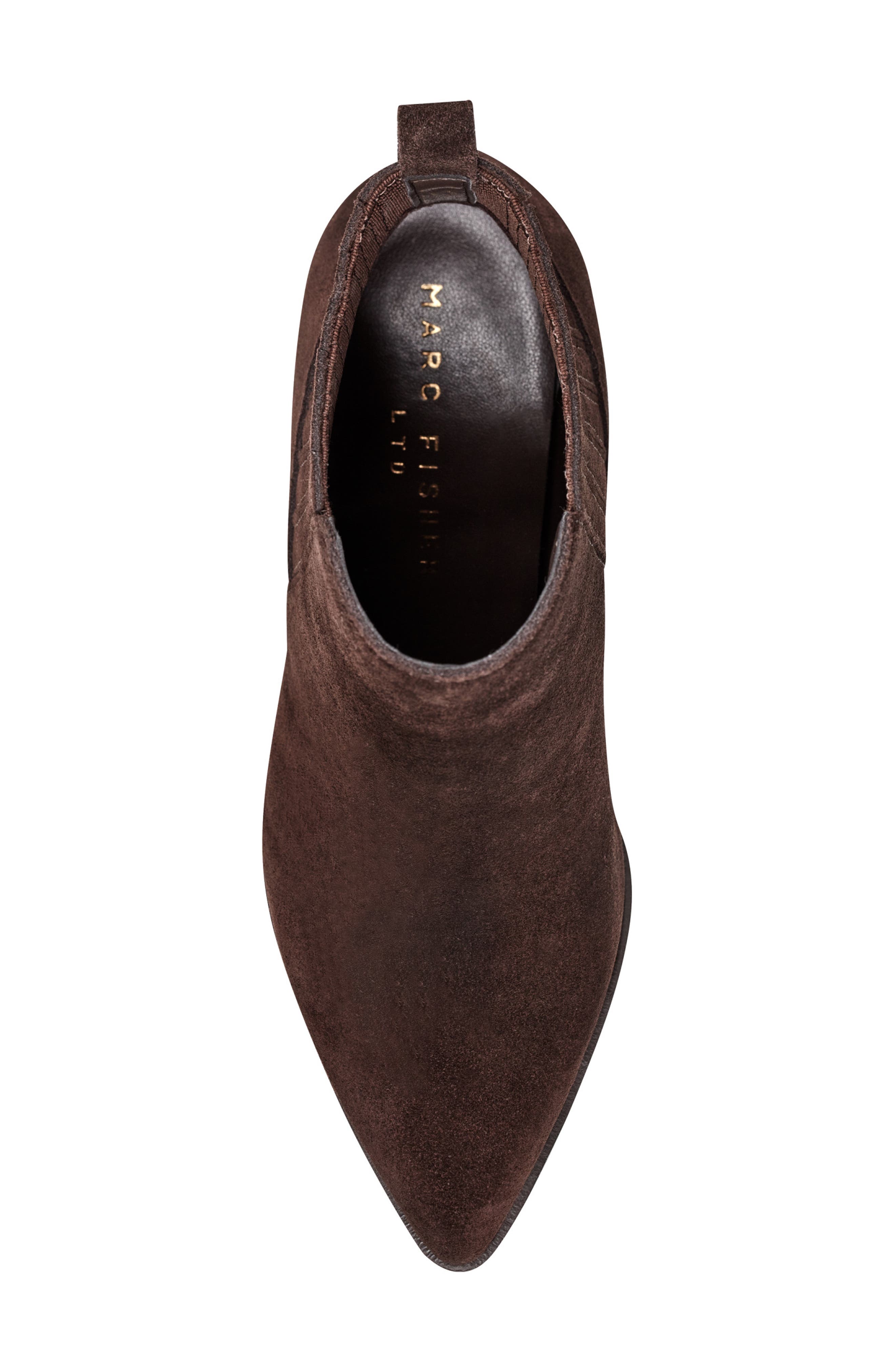 Marc Fisher LTD Alva Bootie, Alternate, color, Dark Brown 203