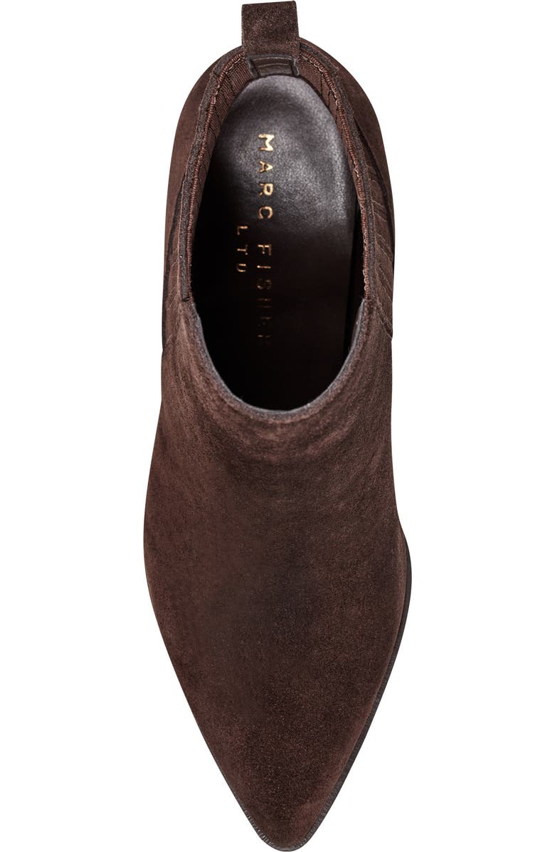 Marc Fisher LTD Alva Bootie, Alternate, color, Dark Brown 203