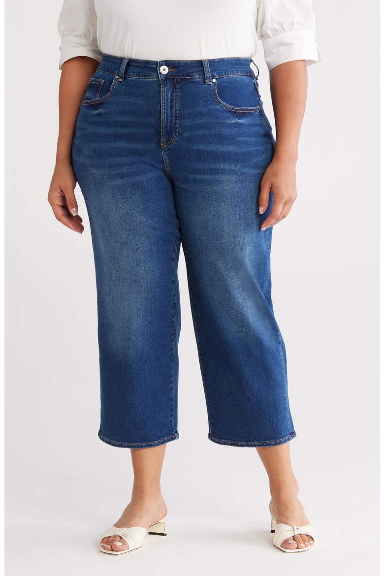 Crop Boyfriend Jeans, Main, color, NAVAL BLUE WASH