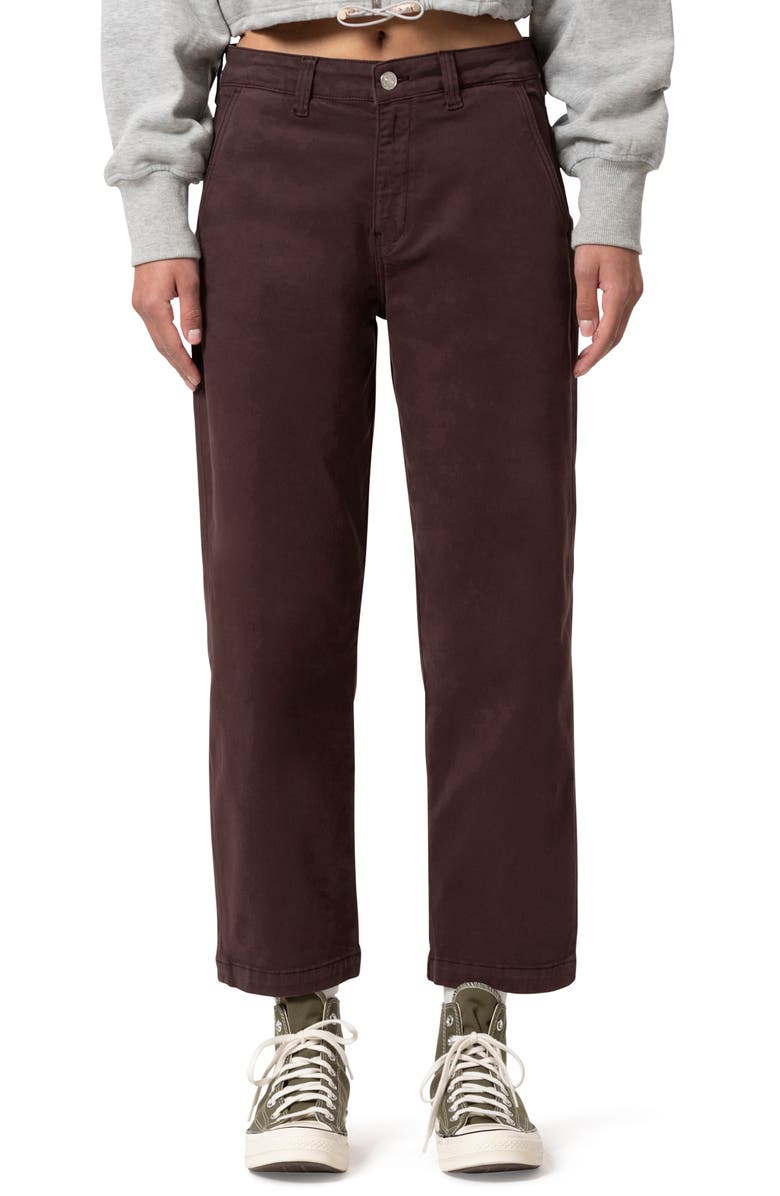 Mavi Jeans Lauren Straight Leg Jeans, Main, color, Currant Casual Twill