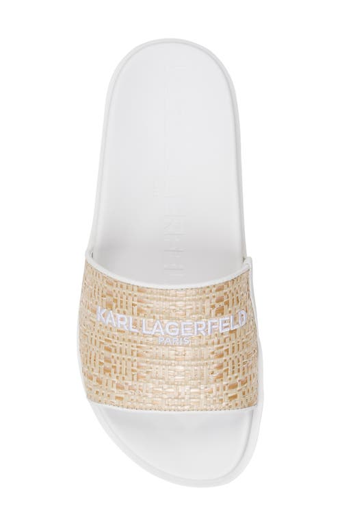 Karl Lagerfeld Paris Hazlet Slide Sandal