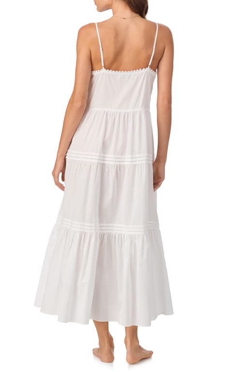 Eileen West Sleeveless Cotton Ballet Nightgown In Gray