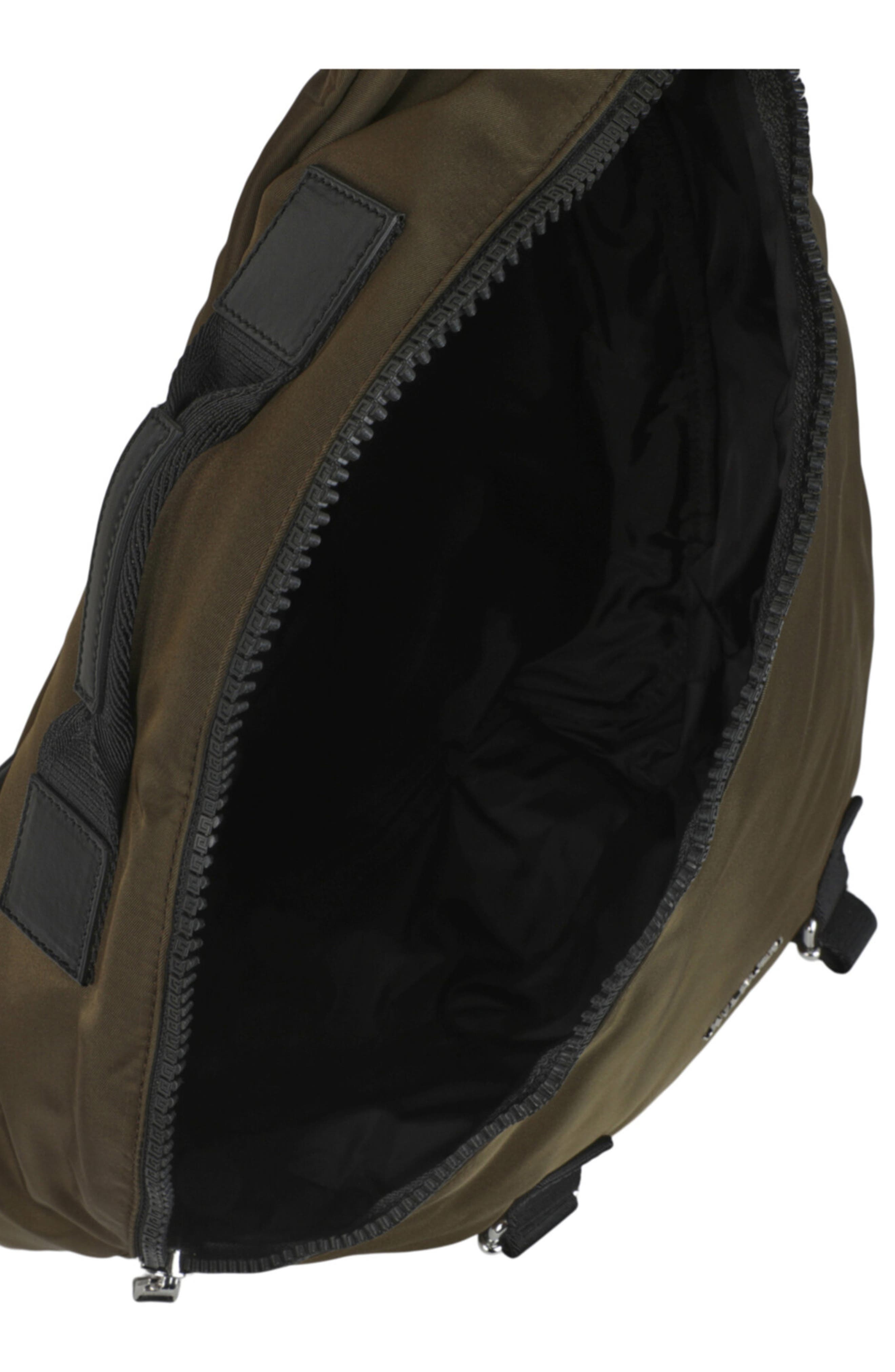 Givenchy G Zip Triangle Sling Bag, Alternate, color, Khaki