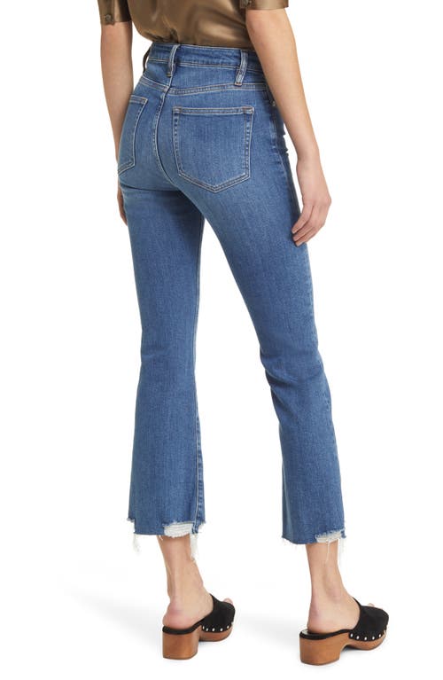 Frame Denim Le High Mermaid High-rise Straight Jean In Jetty Modern Chew