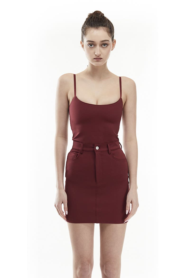 Celeste Top, Main, color, Burgundy
