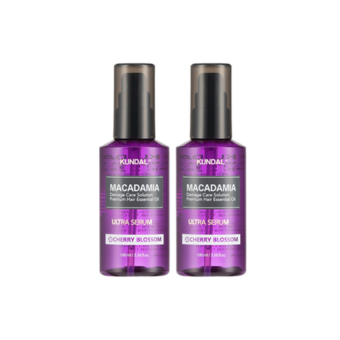 Macadamia Hair Serum - Cherry Blossom Duo