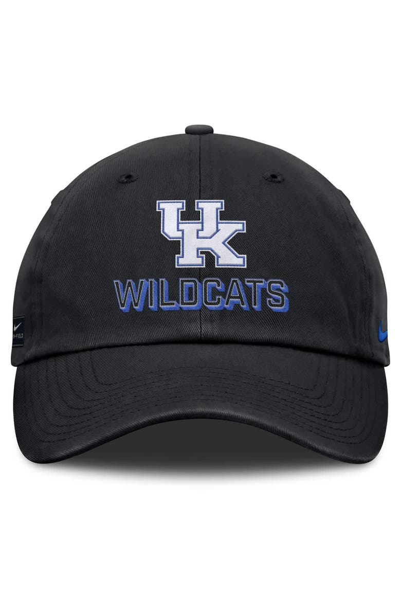 Nike Men's Nike Black Kentucky Wildcats 2025 On-Field Club Adjustable Hat, Alternate, color, Black