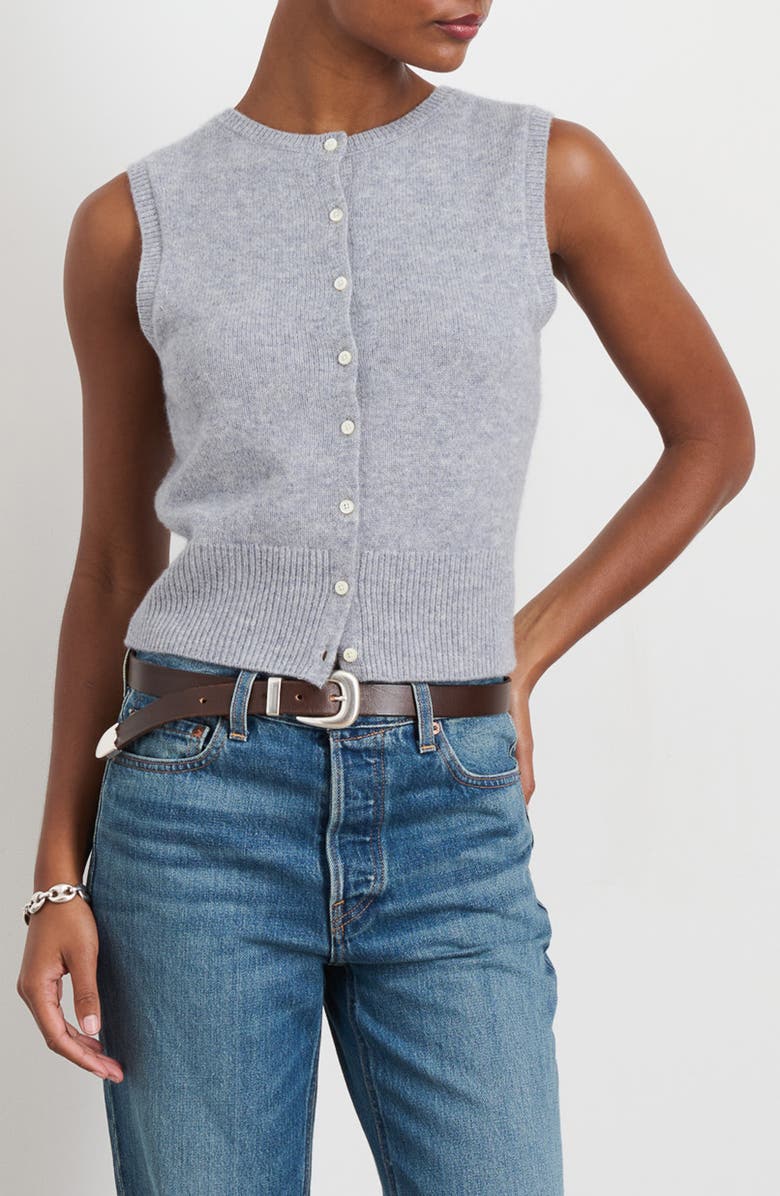 Alex Mill Erin Cashmere Vest, Alternate, color,