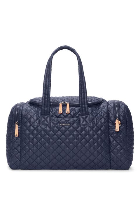 Metro Team Quilted Nylon Duffle Bag