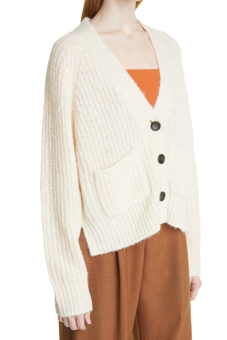 Cleveland Button Cardigan, Alternate, color, NATURAL NAT