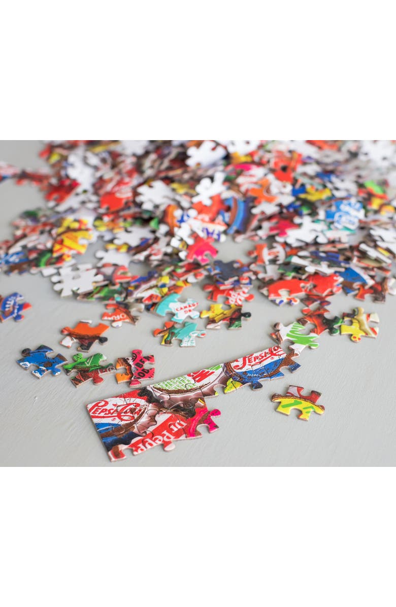 Toynk Got Caps? Soda Bottle Cap Puzzle For Adults And Kids | 1000 Piece Jigsaw Puzzle, Alternate, color, Red