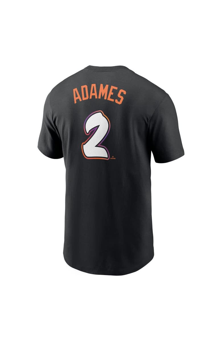 Nike Men's Nike Willy Adames Black San Francisco Giants 2025 City Connect Fuse Name & Number T-Shirt, Alternate, color, Black