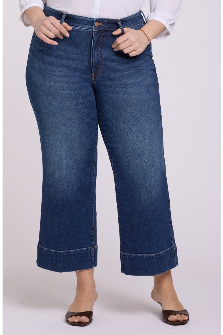 Teresa Ankle Wide Leg Jeans, Main, color, SUNSET VILLA