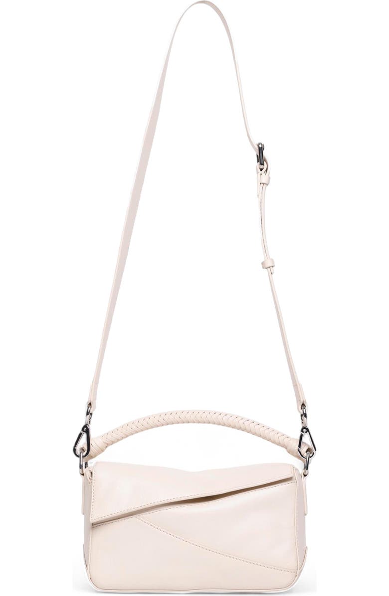 Walter Baker Jagger Leather Crossbody Bag, Main, color, Oyster