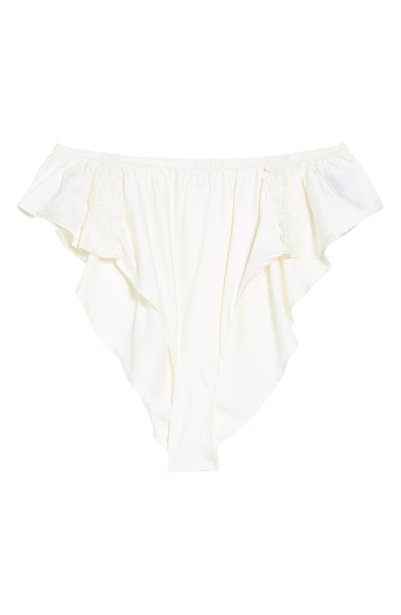 KILO BRAVA Flutter Satin Charmeuse Panties, Alternate, color, 