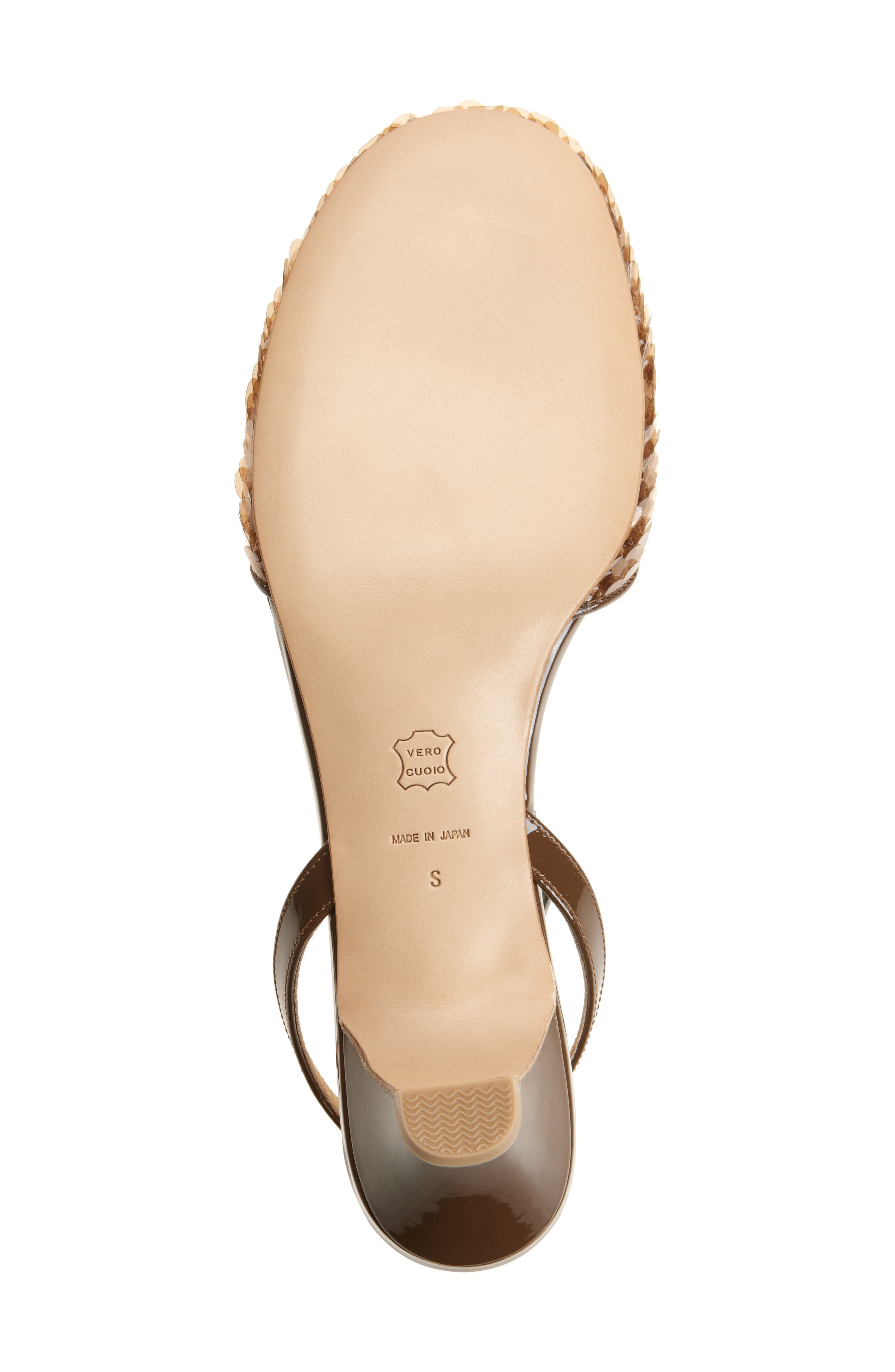 Undercover Paillette Slingback Pump, Alternate, color, Brown