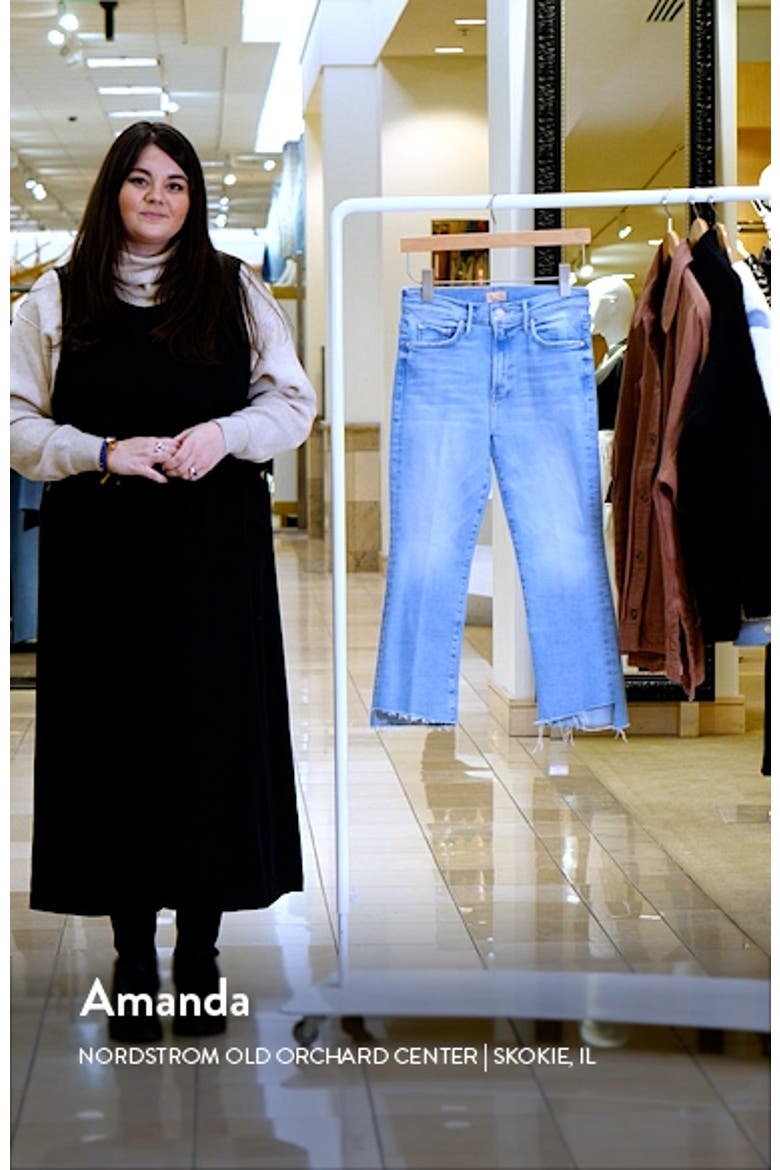 Lil' Insider Frayed Step Hem Crop Skinny Jeans (Limited Edition) video