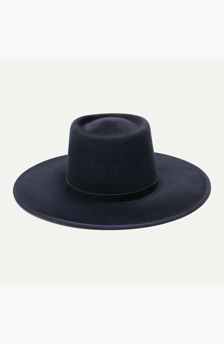 W Y E T H Jess Boater Hat, Alternate, color, Midnight Blue