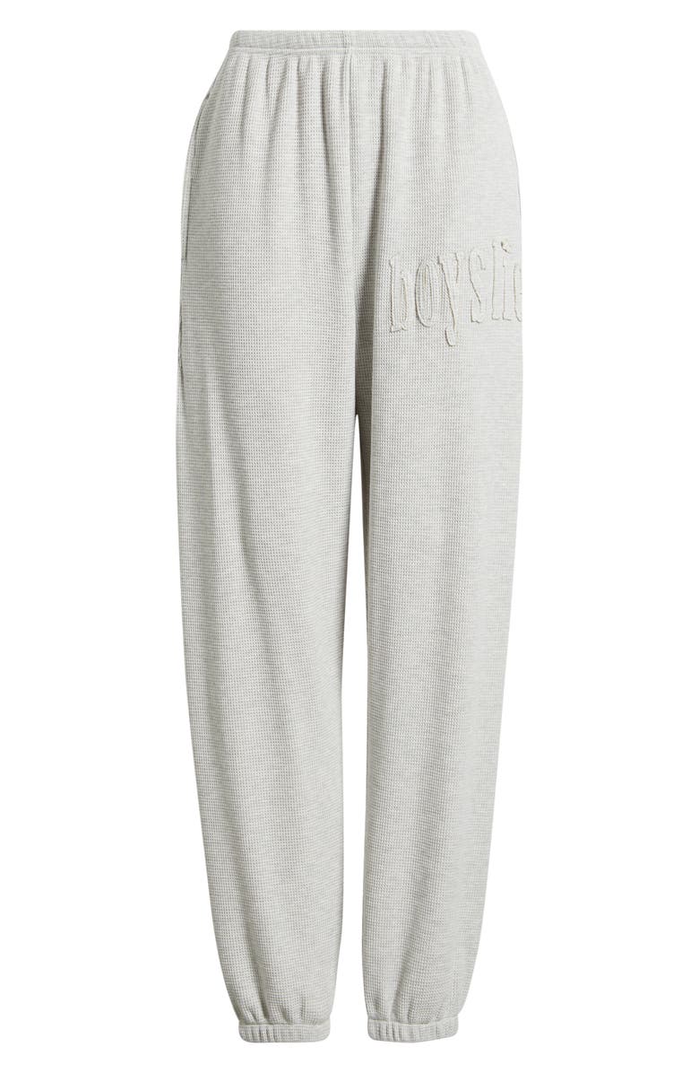 BOYS LIE No Grey Area Thermal Sweatpants, Alternate, color, Heather Grey