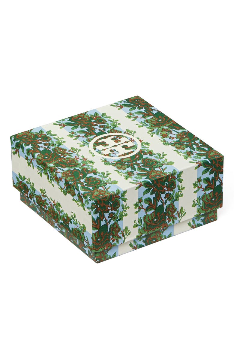 Tory Burch Kira Pavé Pendant Necklace & Stud Earrings Set, Alternate, color,