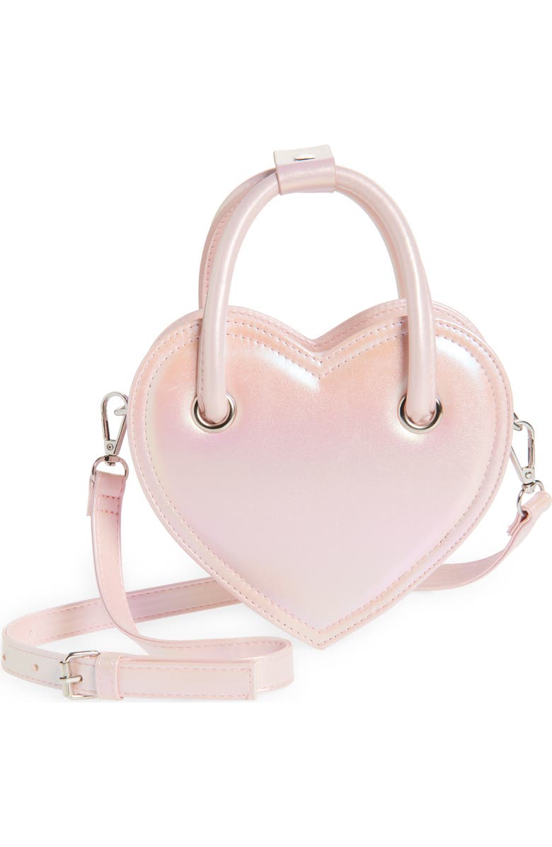 Ruby & Ry Kids' Heart Crossbody Bag, Main, color,