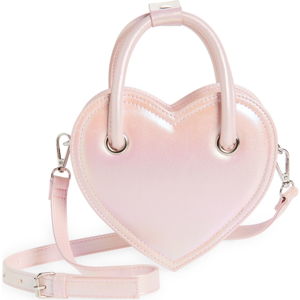 Ruby & Ry Kids' Heart Crossbody Bag in Pink  product