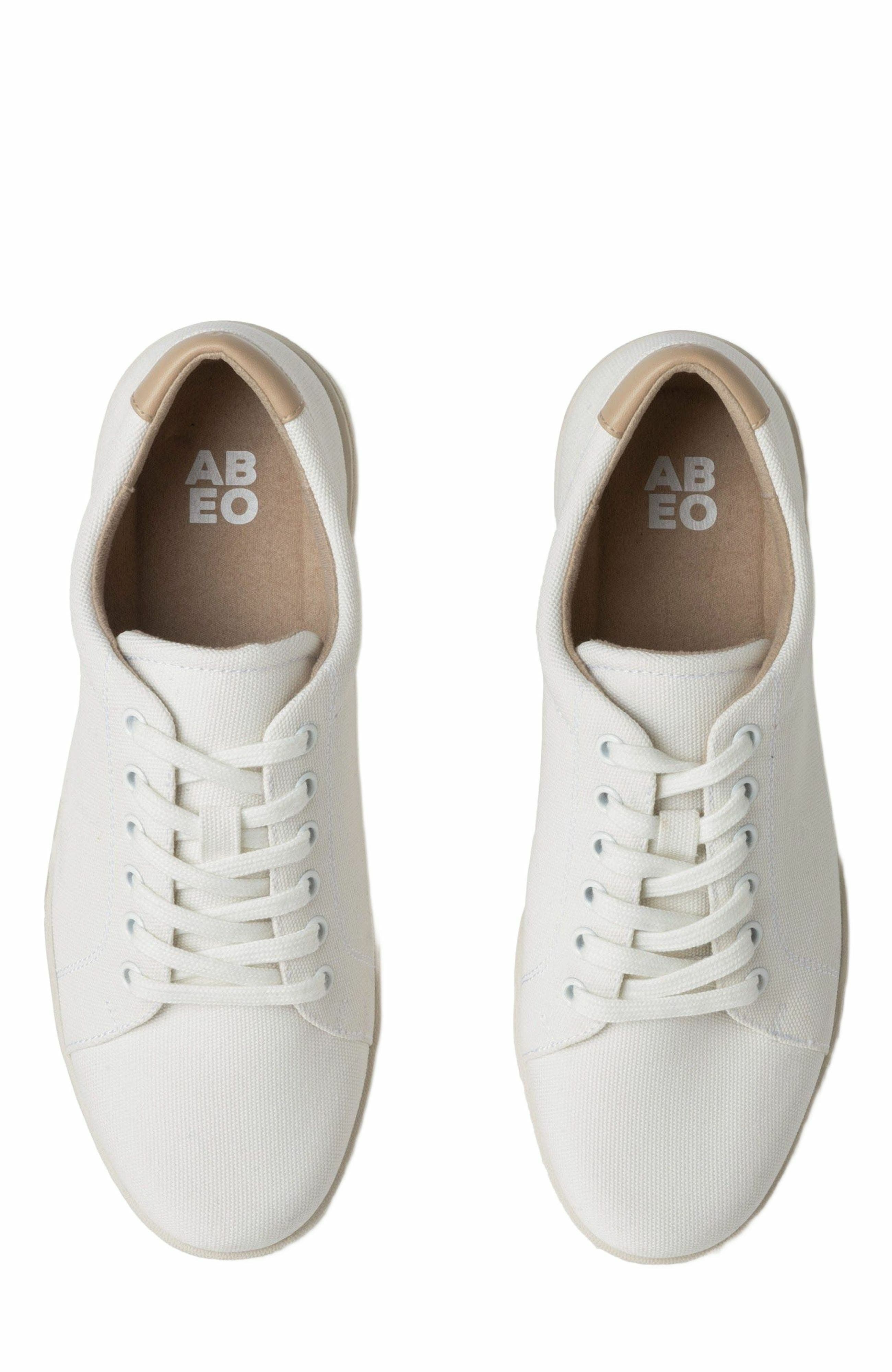 Encore Sneaker, Alternate, color, White Canvas