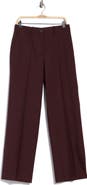 Helmut Lang Vented Virgin Wool Wide Leg Trousers