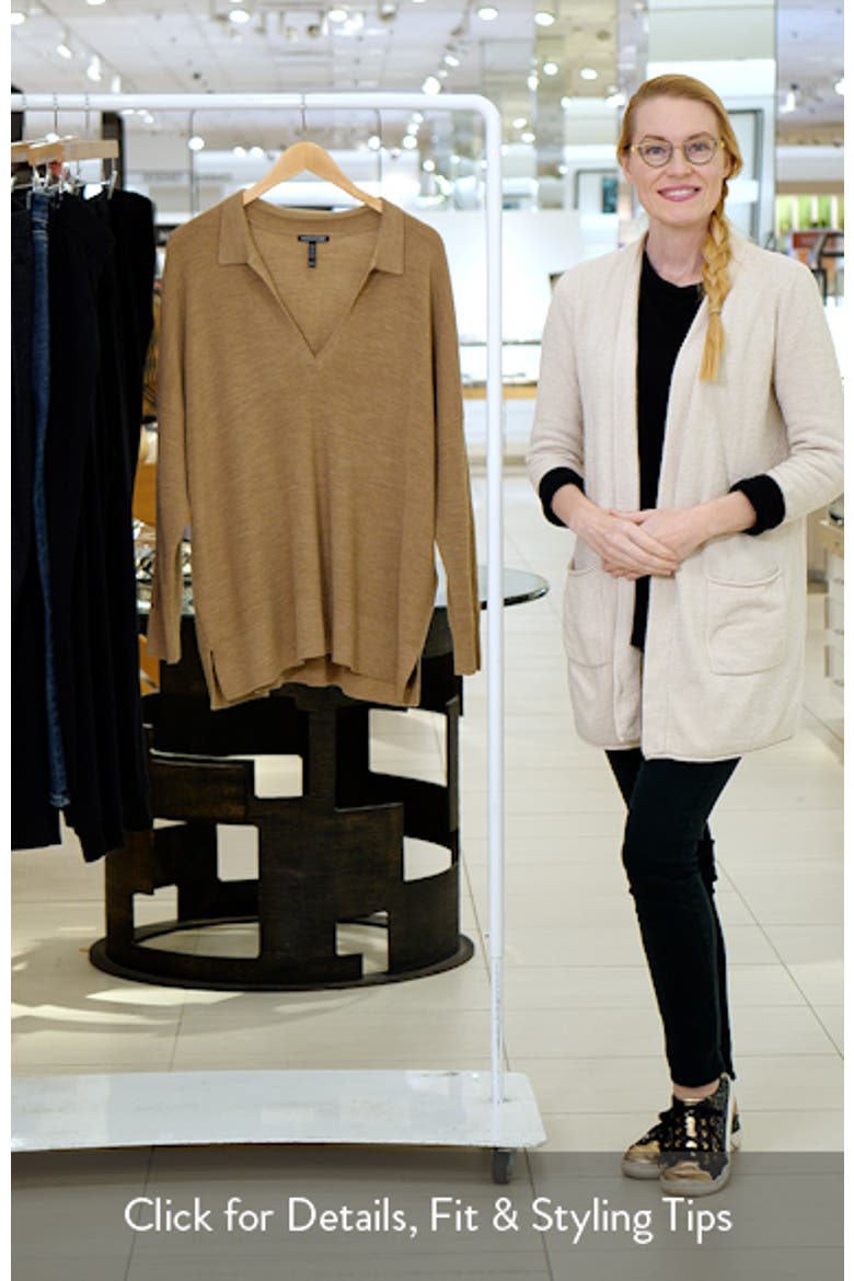 Classic Collar Merino Wool Sweater video