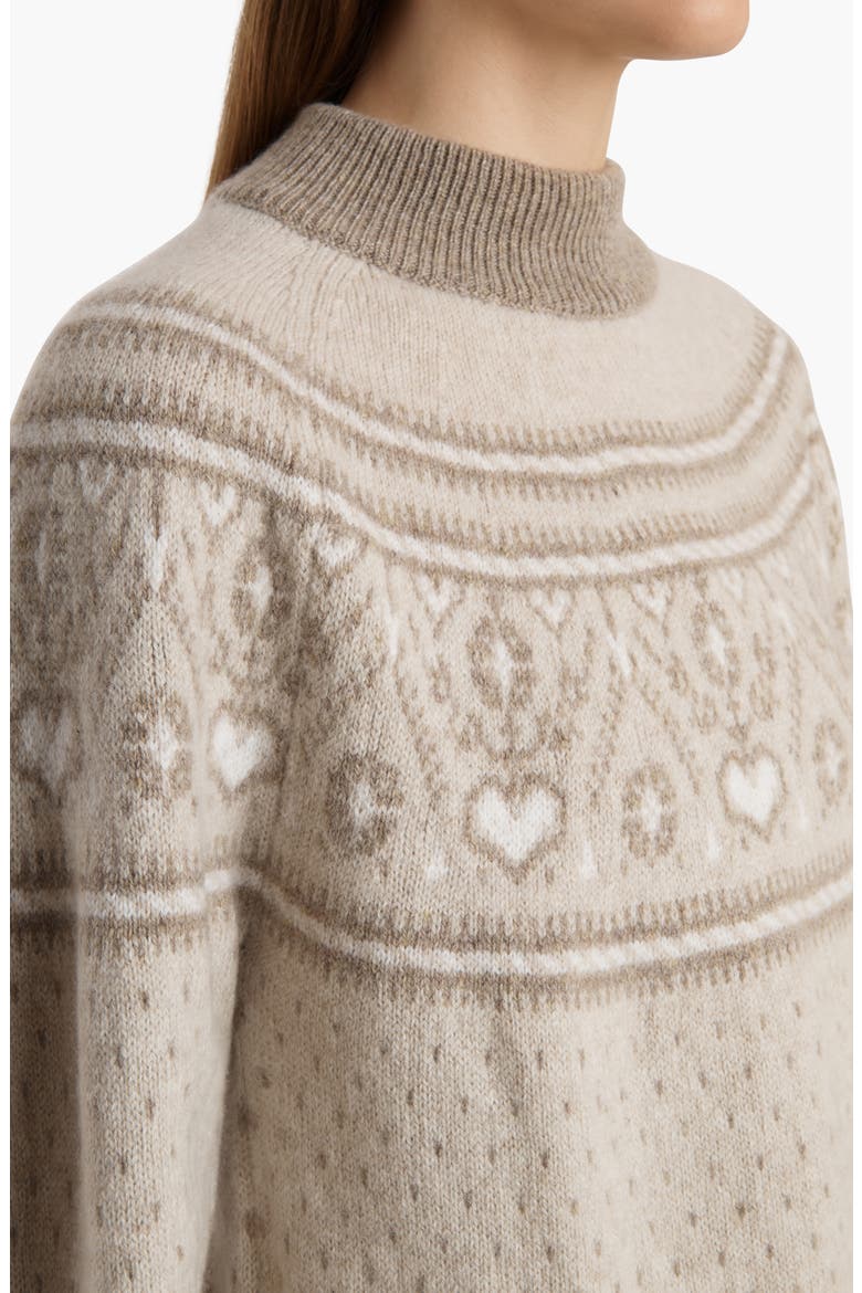 Guy Fair Isle Cashmere Sweater, Alternate, color, LIGHT MULTI