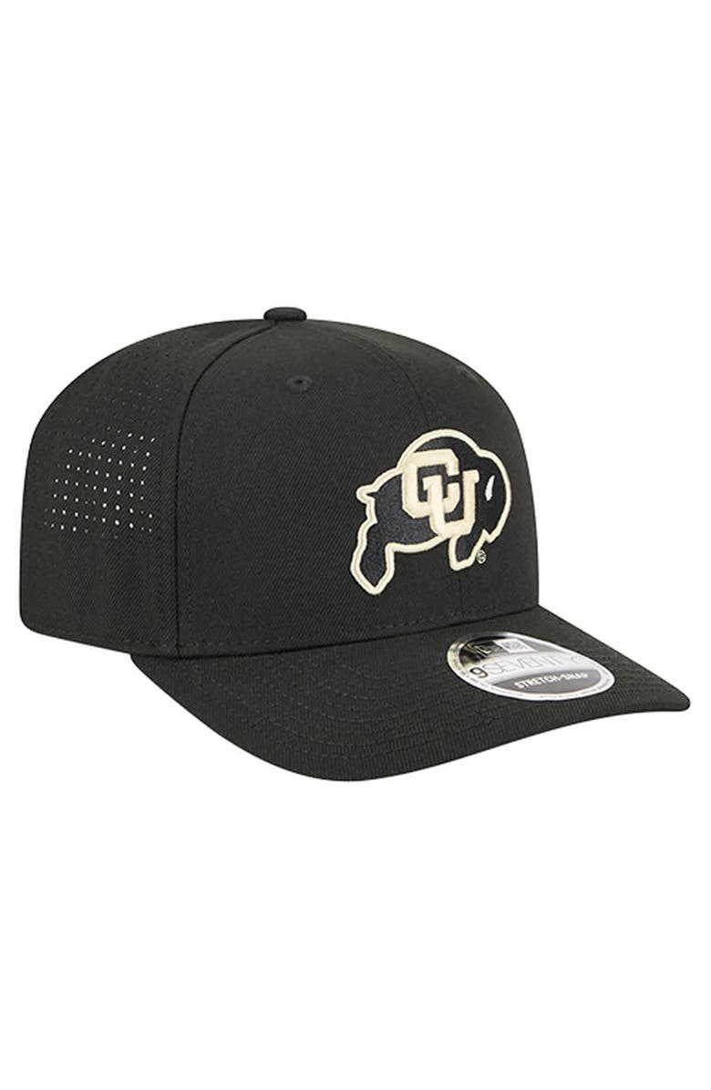 New Era Men
s New Era  Black Colorado Buffaloes Team 9SEVENTY Adjustable Hat, Alternate, color, Black