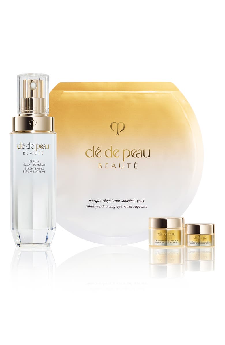 Clé de Peau Beauté Supreme Results Brightening Collection Bright Serum Set (Limited Edition) USD $433 Value, Main, color,
