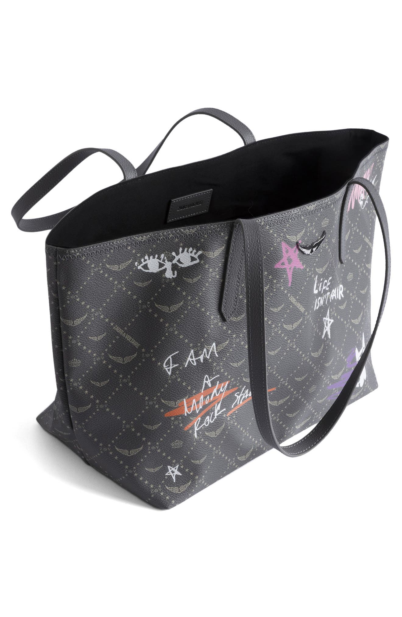 Zadig 
Voltaire Z Monogram Shopper Tote, Alternate, color, Road