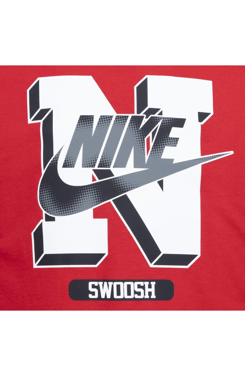 Nike Kids' Sportswear Retro Fader T-Shirt & Joggers Set, Alternate, color, Black