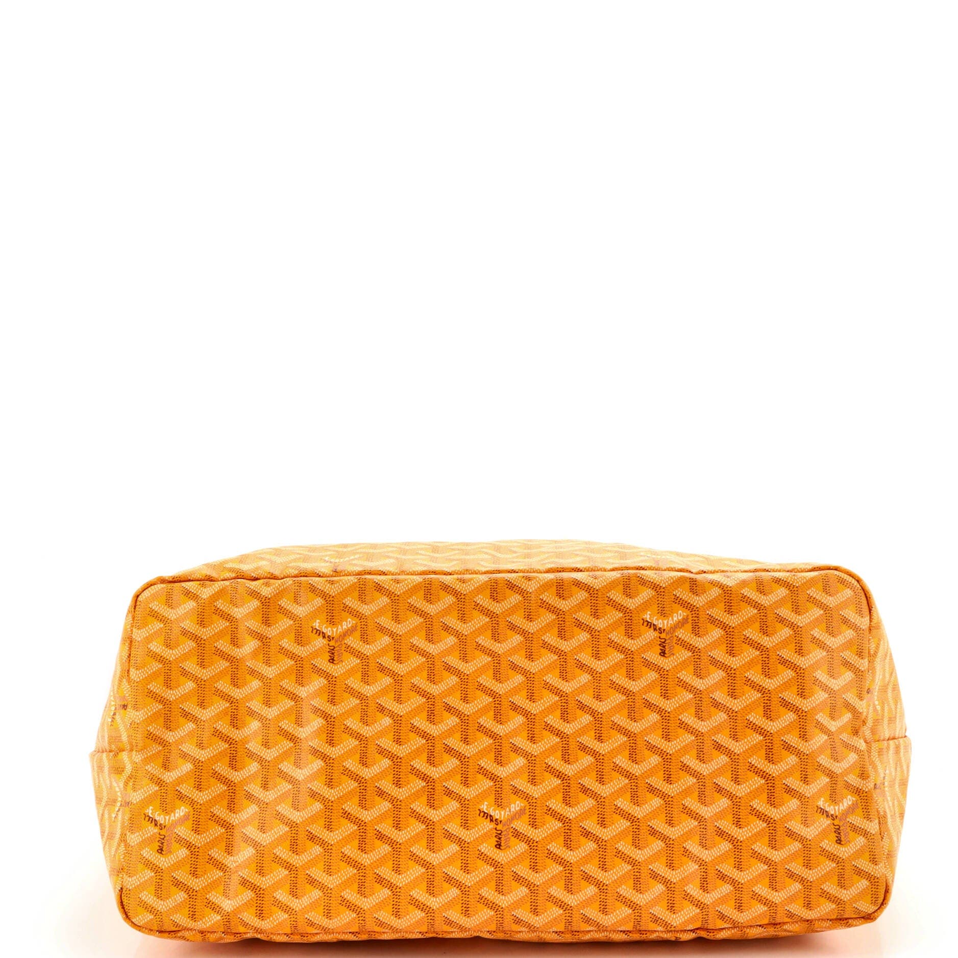 Pre-Owned Goyard Saint Louis Tote Coated Canvas GM, Alternate, color, Yellow