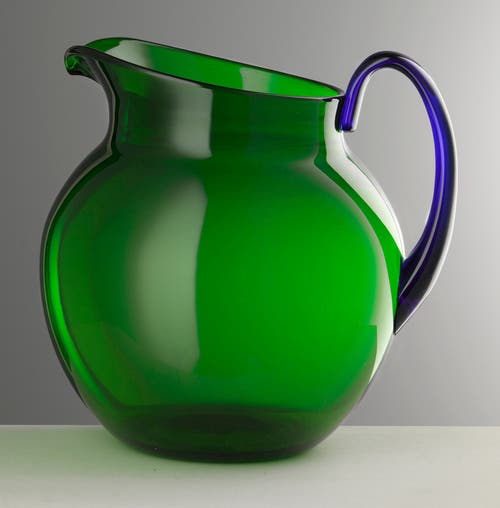 Mario Luca Giusti Pallina Pitcher In Blue/green