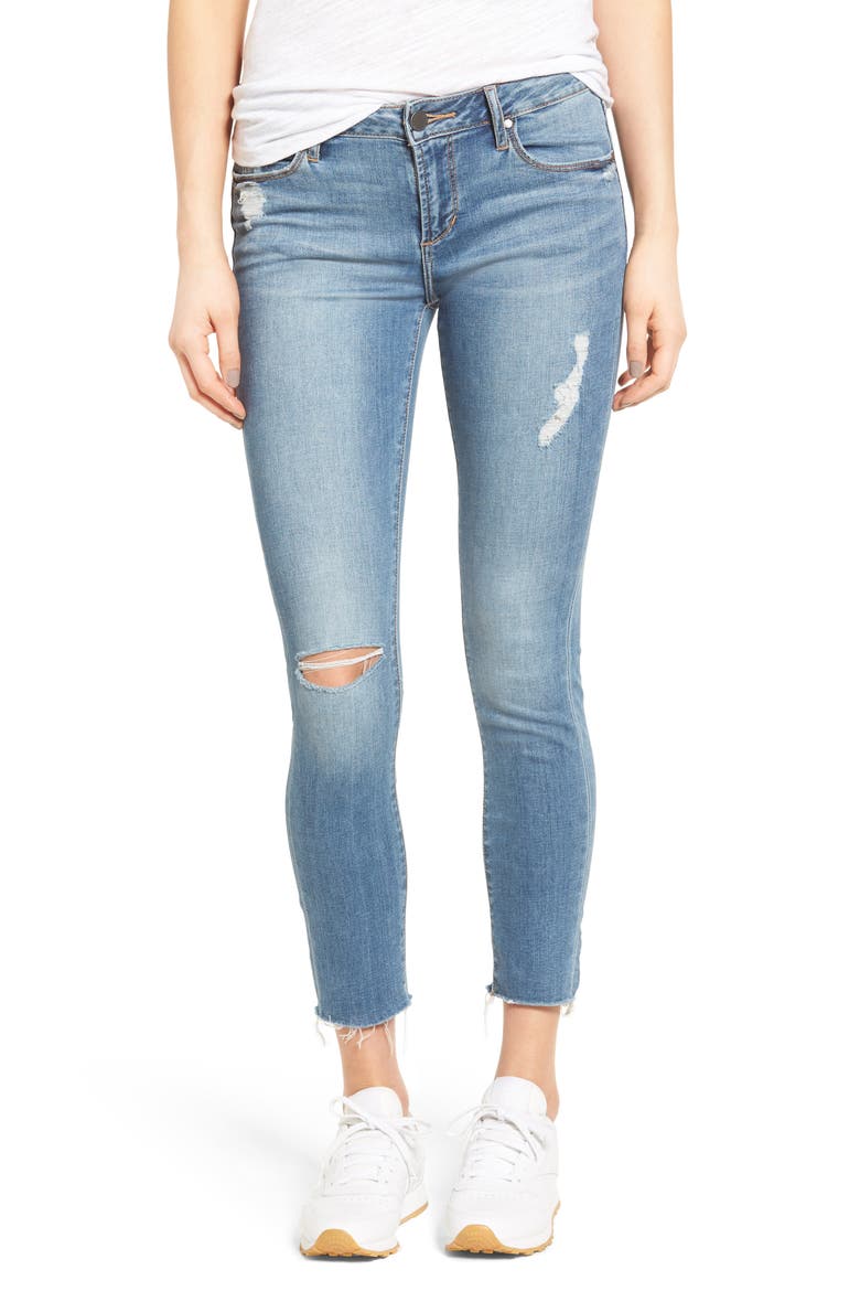 Carly Skinny Crop Jeans, Main, color, DERBY