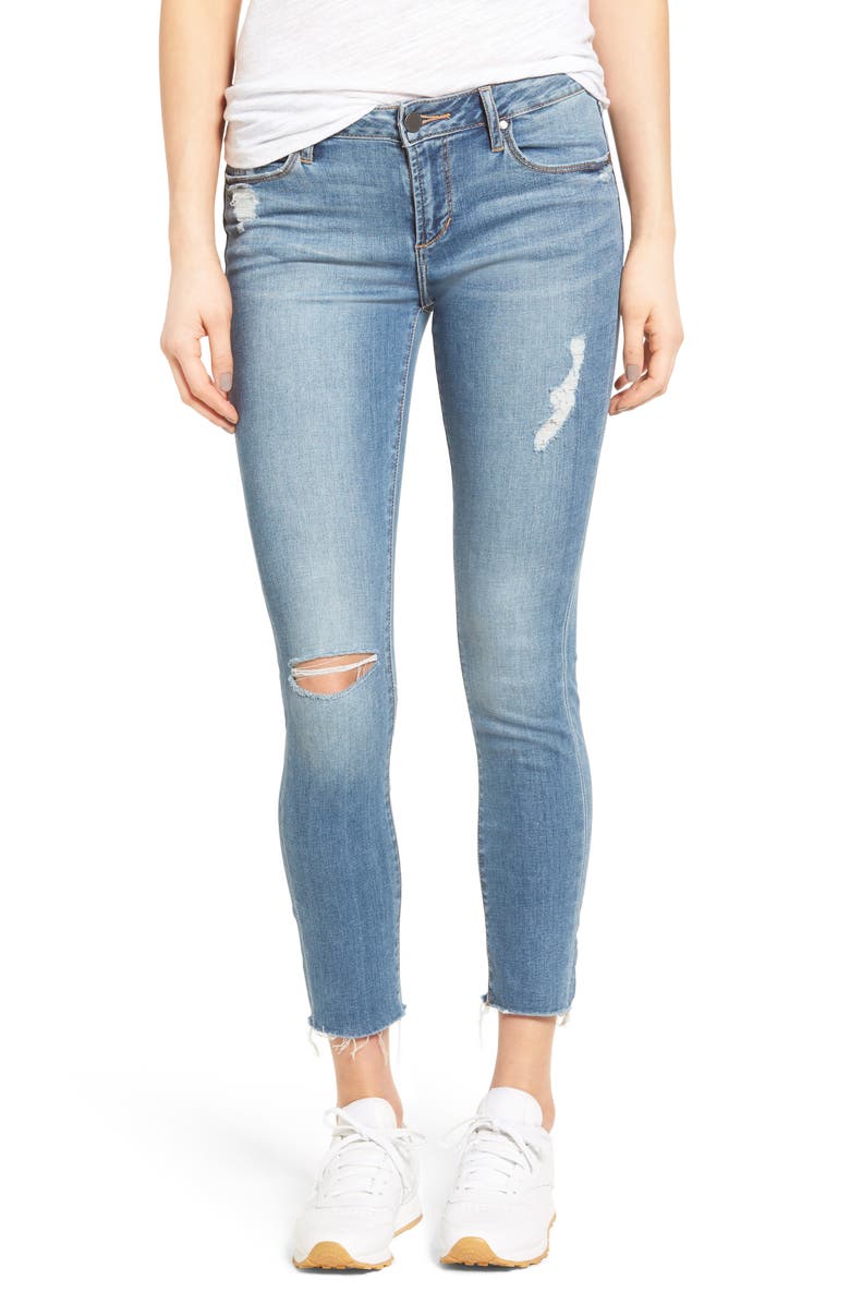 Articles of Society Carly Skinny Crop Jeans, Main, color, 