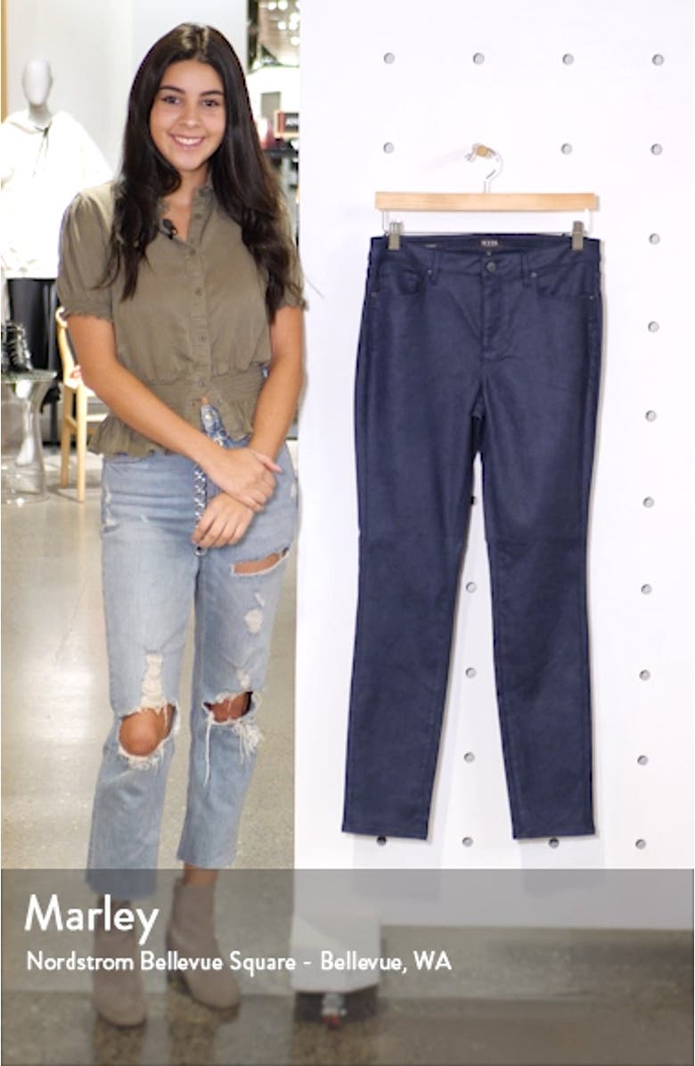Alina Faux Suede Skinny Pants, sales video thumbnail