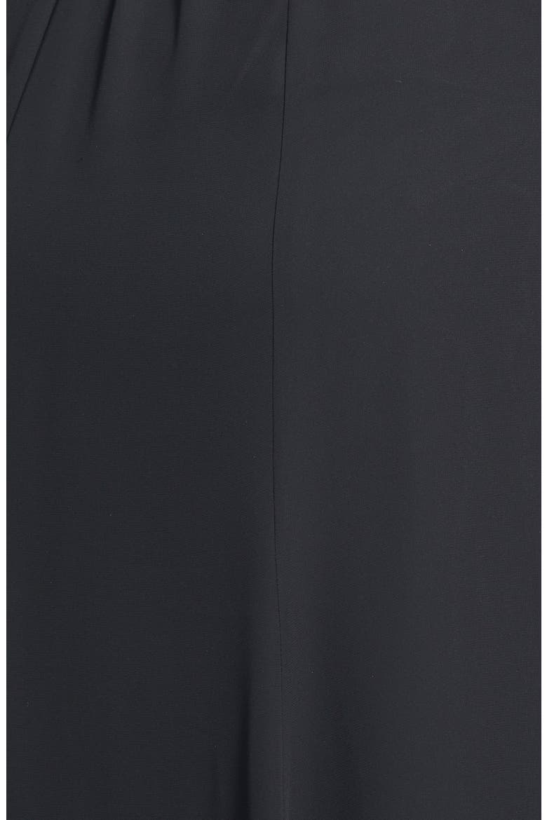 Chiffon Midi Skirt, Alternate, color, BLACK
