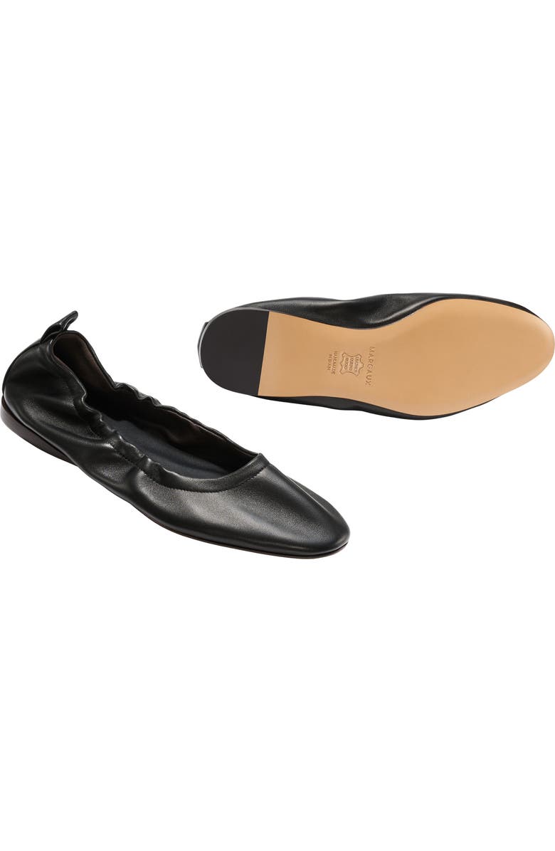 MARGAUX The Pascale Flat, Alternate, color, Black Nappa