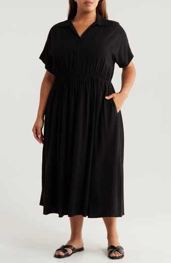 Renee C Short Sleeve Dress