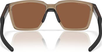 57mm Polarized Rectangular Sunglasses