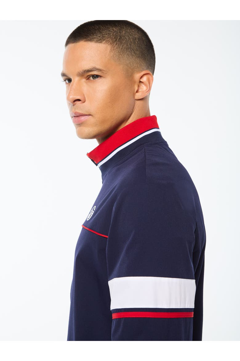 Solare Track Jacket, Alternate, color, MARITIME BLUE