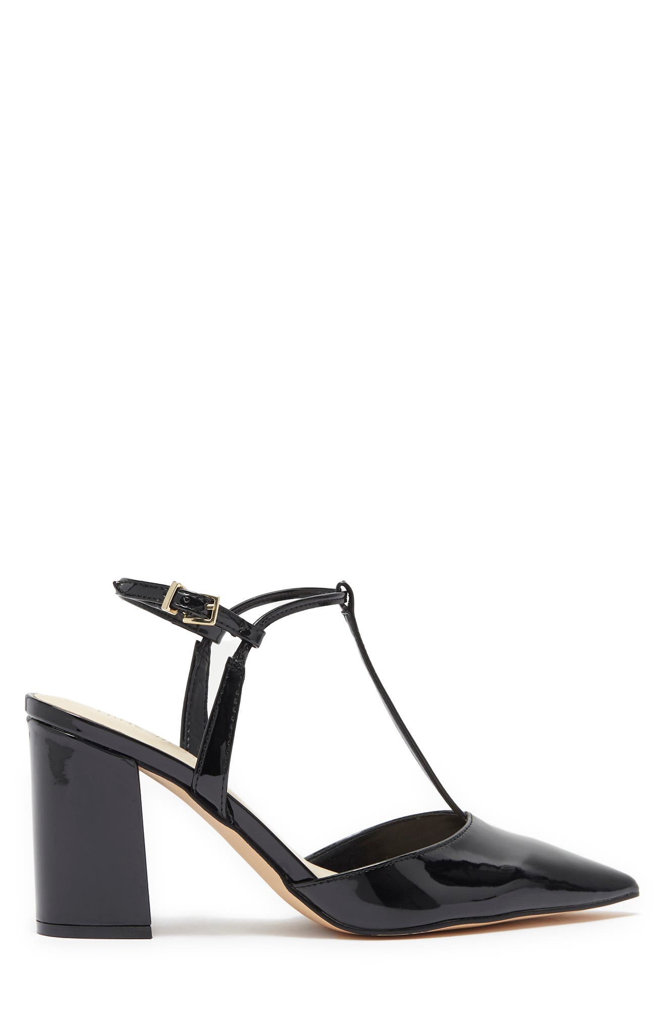 Nine West Kenzee T-Strap Pointed Toe Pump, Alternate, color, 
