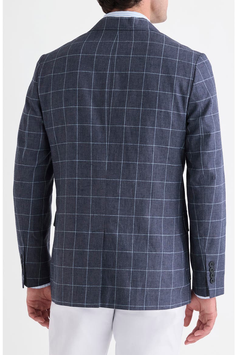 Schooner Windowpane Sport Coat, Alternate, color, MOONSHINE