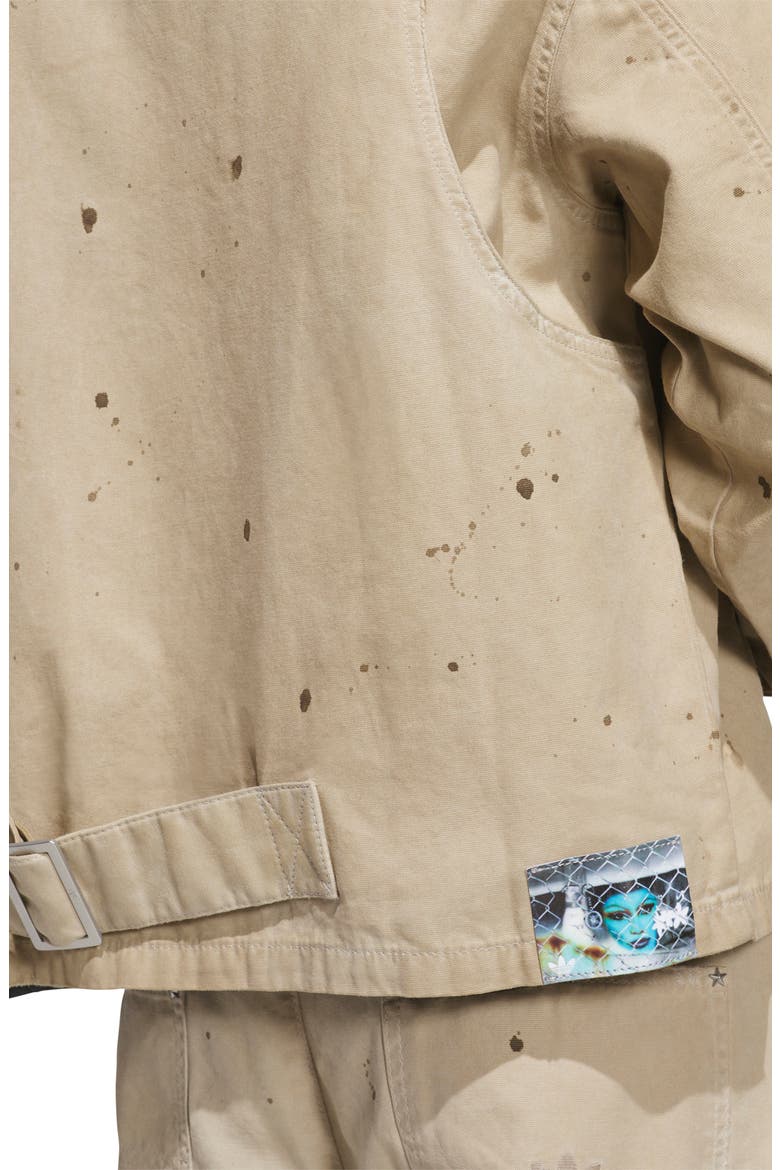 Canvas Jacket, Alternate, color, WONDER BEIGE