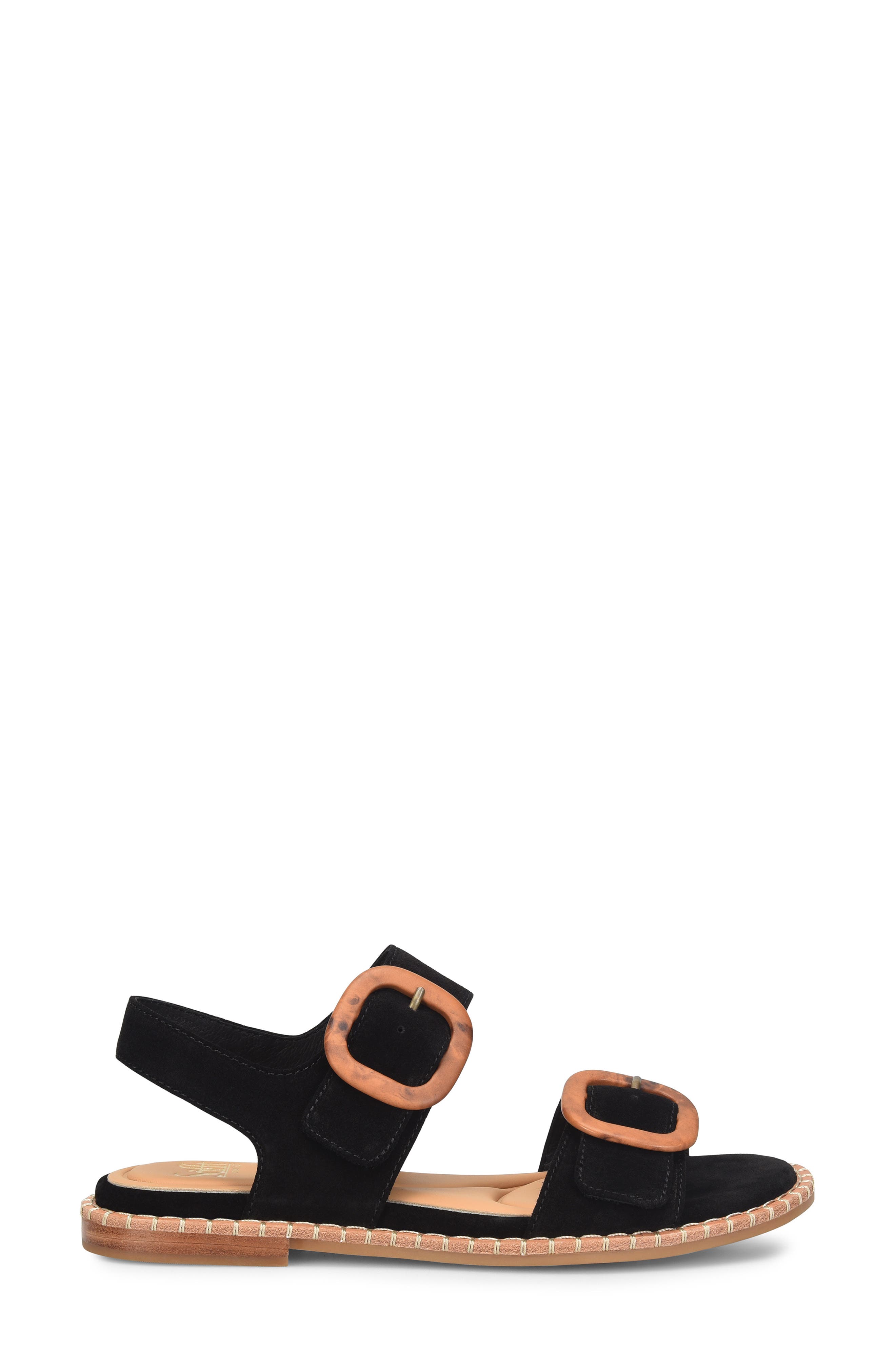 Söfft Napa Slingback Sandal, Alternate, color, Black